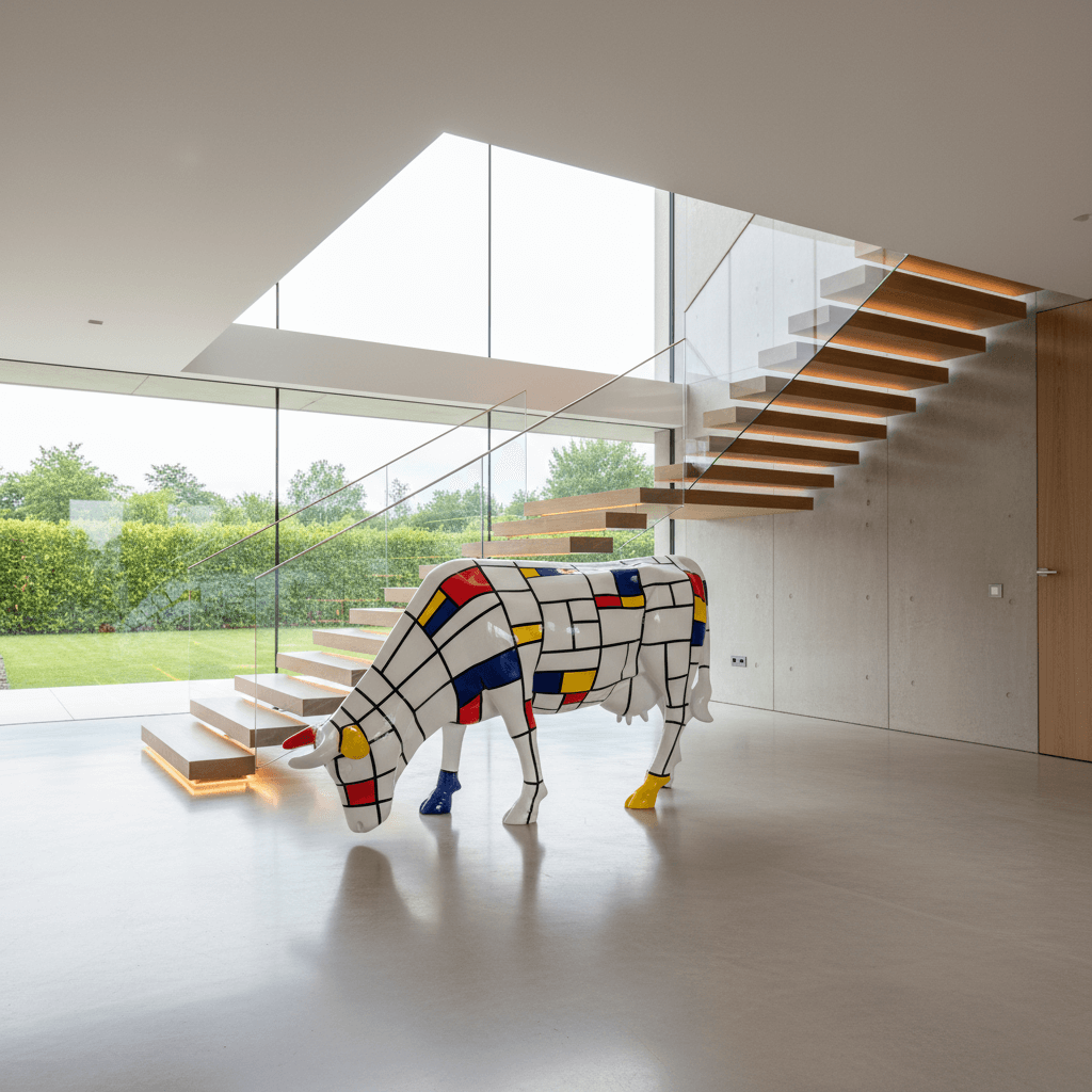 Cow – H 140 cm x L 220 cm x W 60 cm