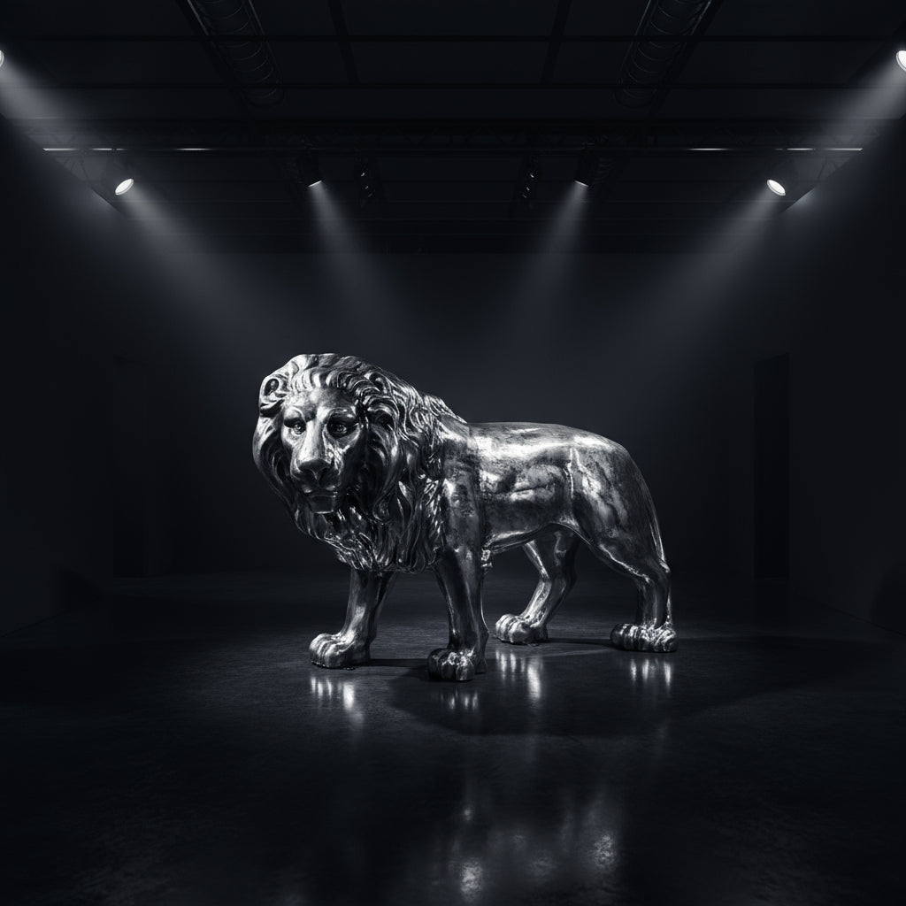 Lion – H 125 x L 185 cm