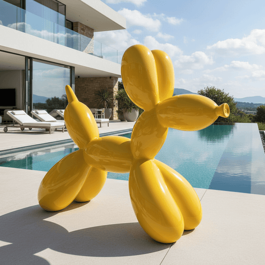 Ballon chien pop art - l’effet wow XXL