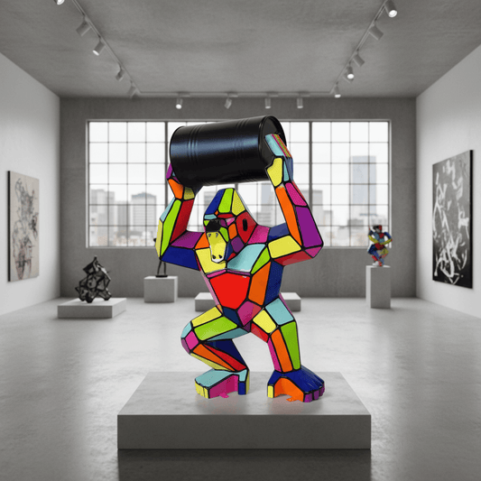 How to Style an XXL Sculpture Like a Luxury Gallery (Without Overdecorating)