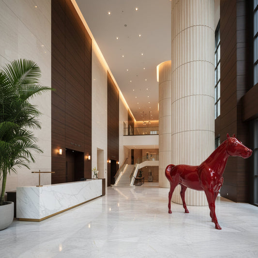 Statement Pieces for Luxury Spaces: XXL Sculptures for Villas, Hotels, and Premium Retail