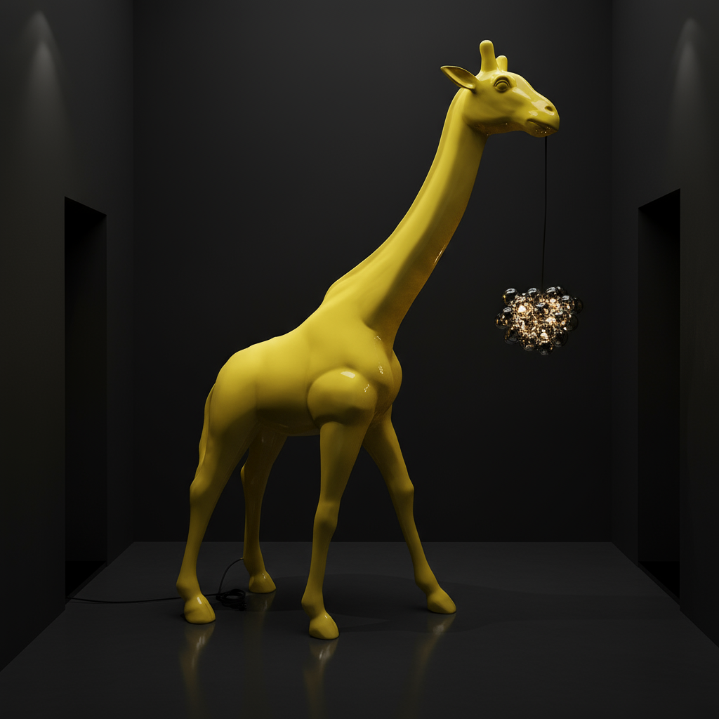 Giraffe Chandelier – H 230 cm