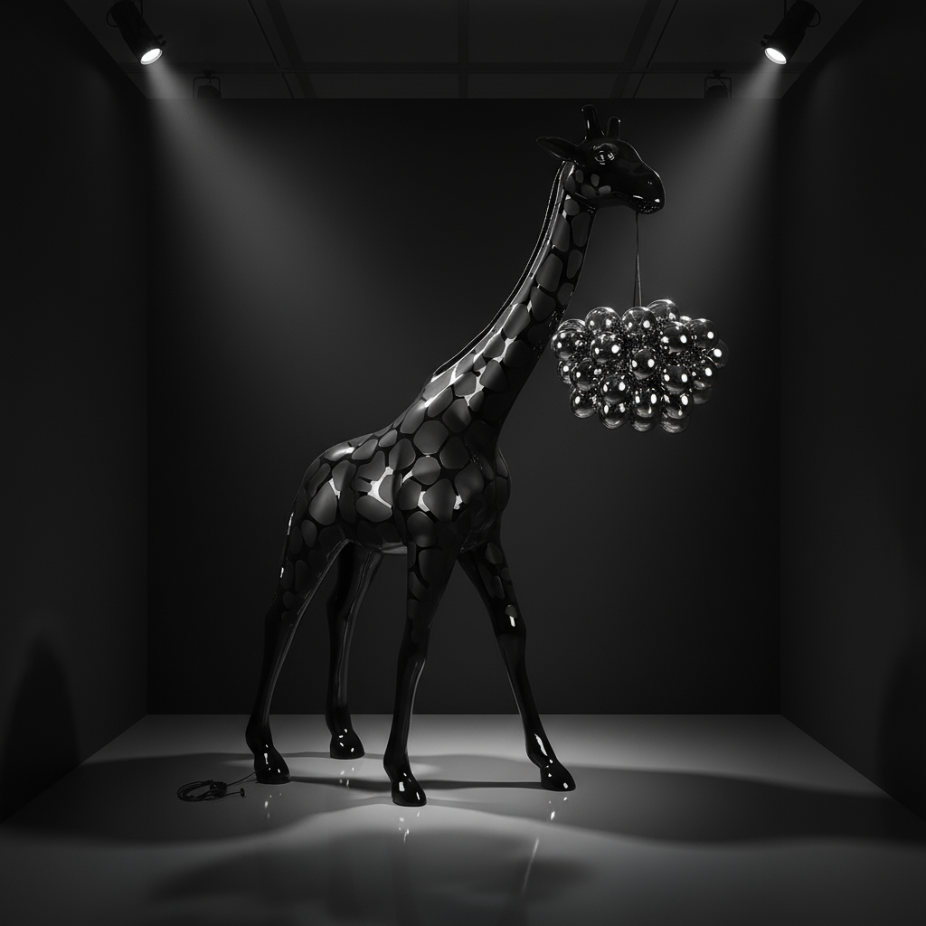 Giraffe Chandelier – H 230 cm
