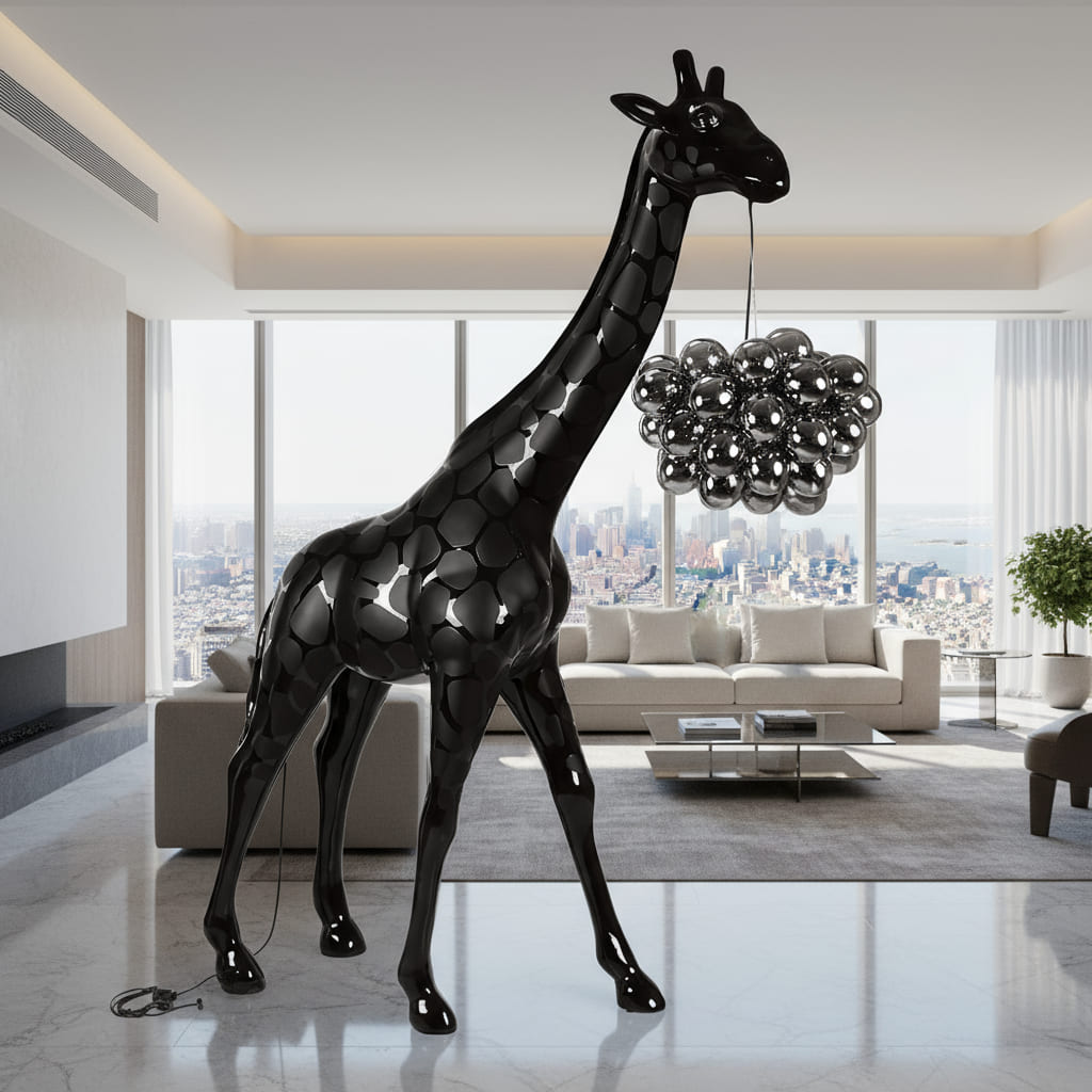 Giraffe Chandelier – H 230 cm