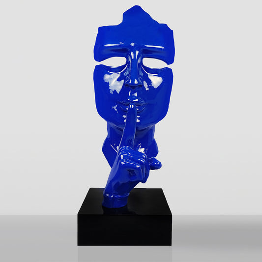 Mask–Blue Glossy-H 190 cm