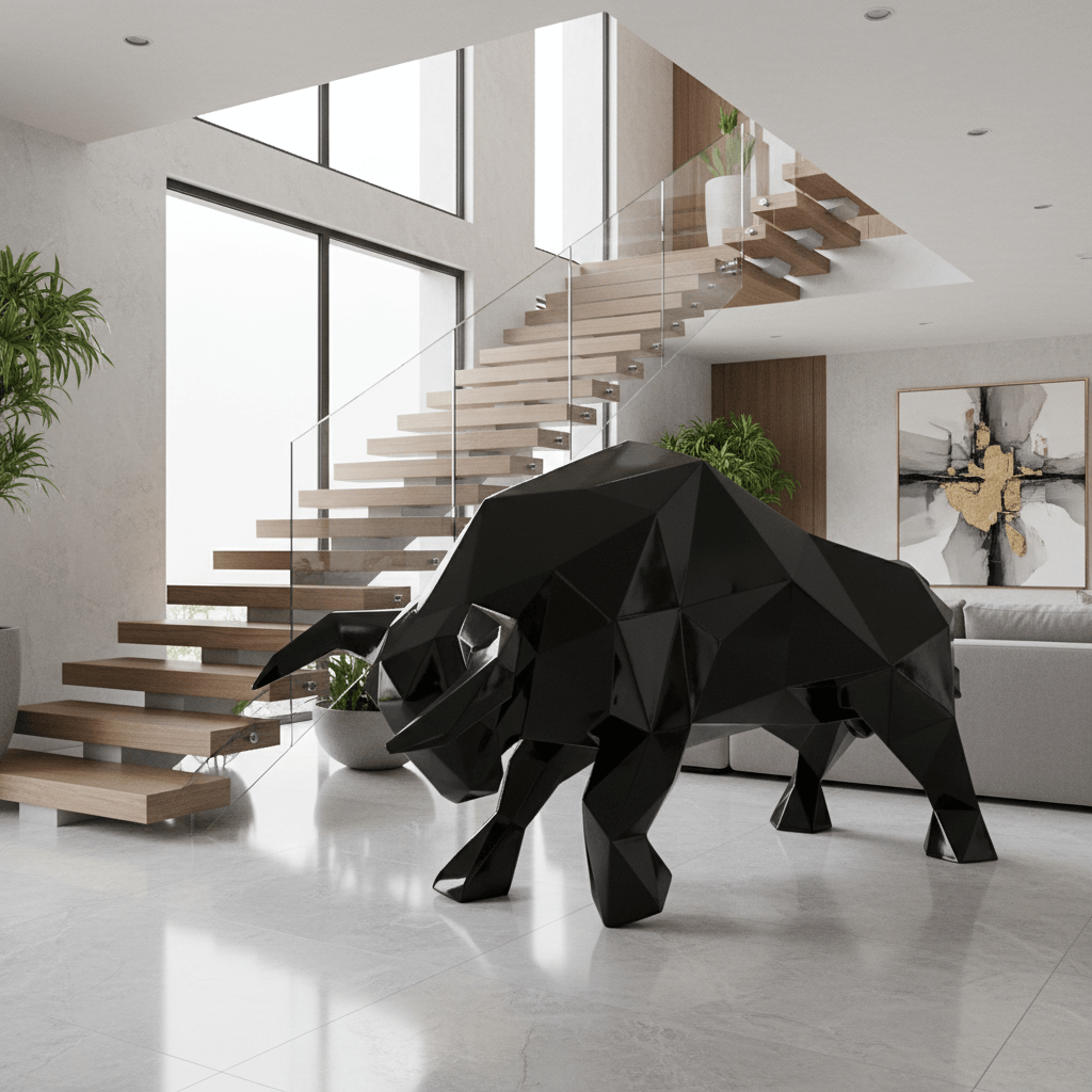 Bull Angular – H 120 cm x L 220 cm