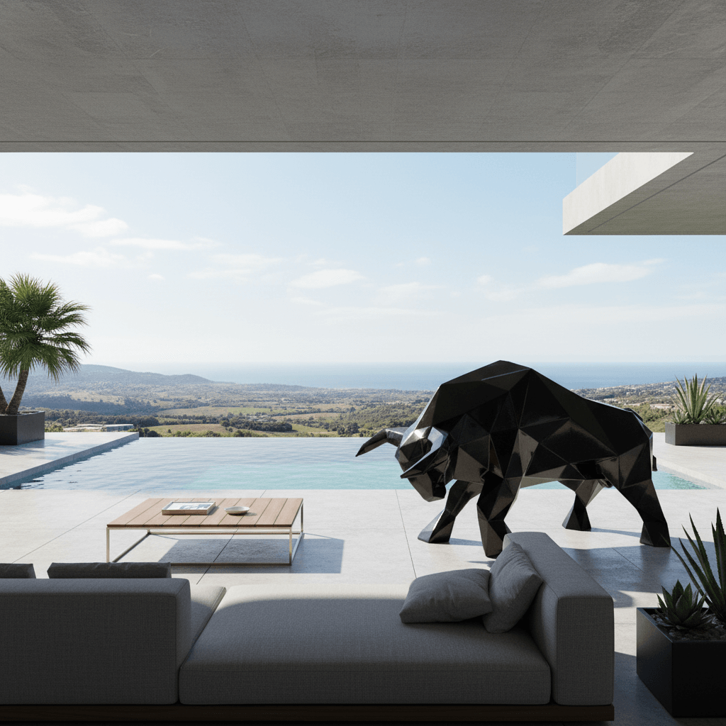 Bull Angular – H 120 cm x L 220 cm