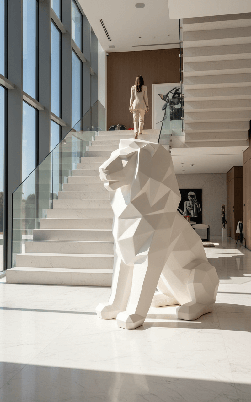 Lion Angular-H 135 cm