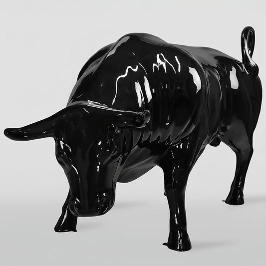 Bull–Black Glossy-H 140 cm x L 235 cm