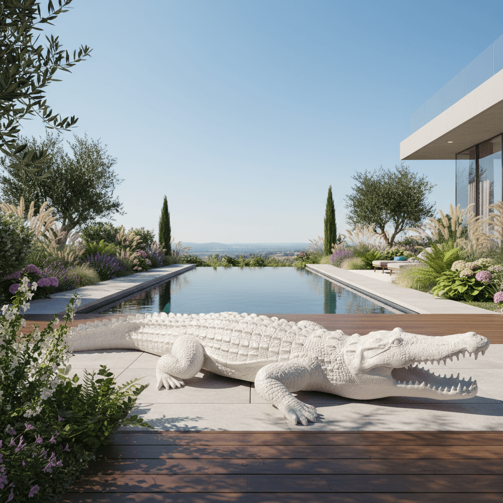 Crocodile - L 320 cm