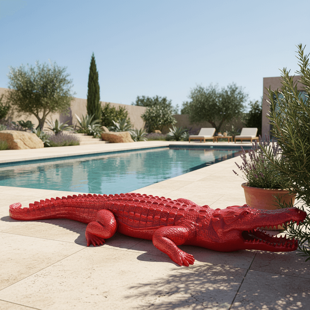 Crocodile - L 320 cm