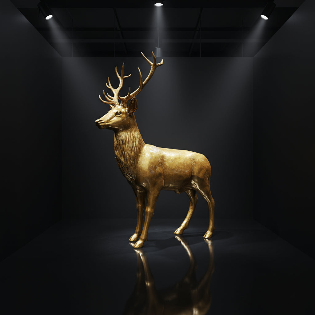 Deer – H 220 x L 185 cm