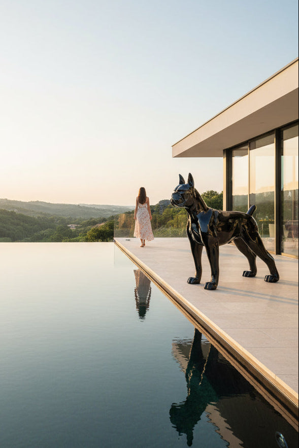 Dog Boxer – H 180 x L 190 cm