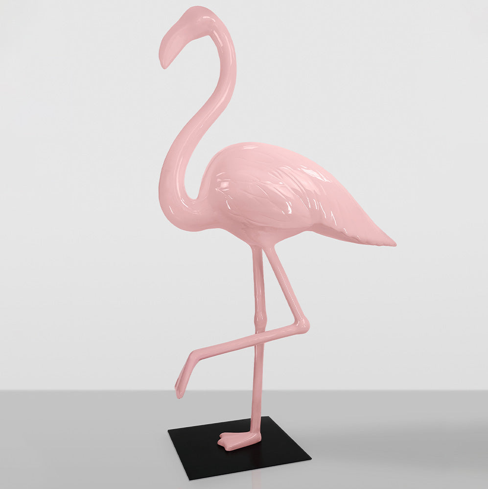 Flamingo  – H 210 cm with Metal Base