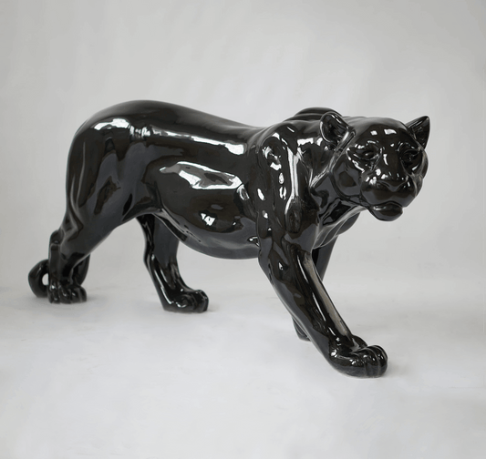 Panther-Black Glossy-H 72 cm x L 160 cm